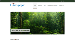 Desktop Screenshot of fultonpaper.co.uk